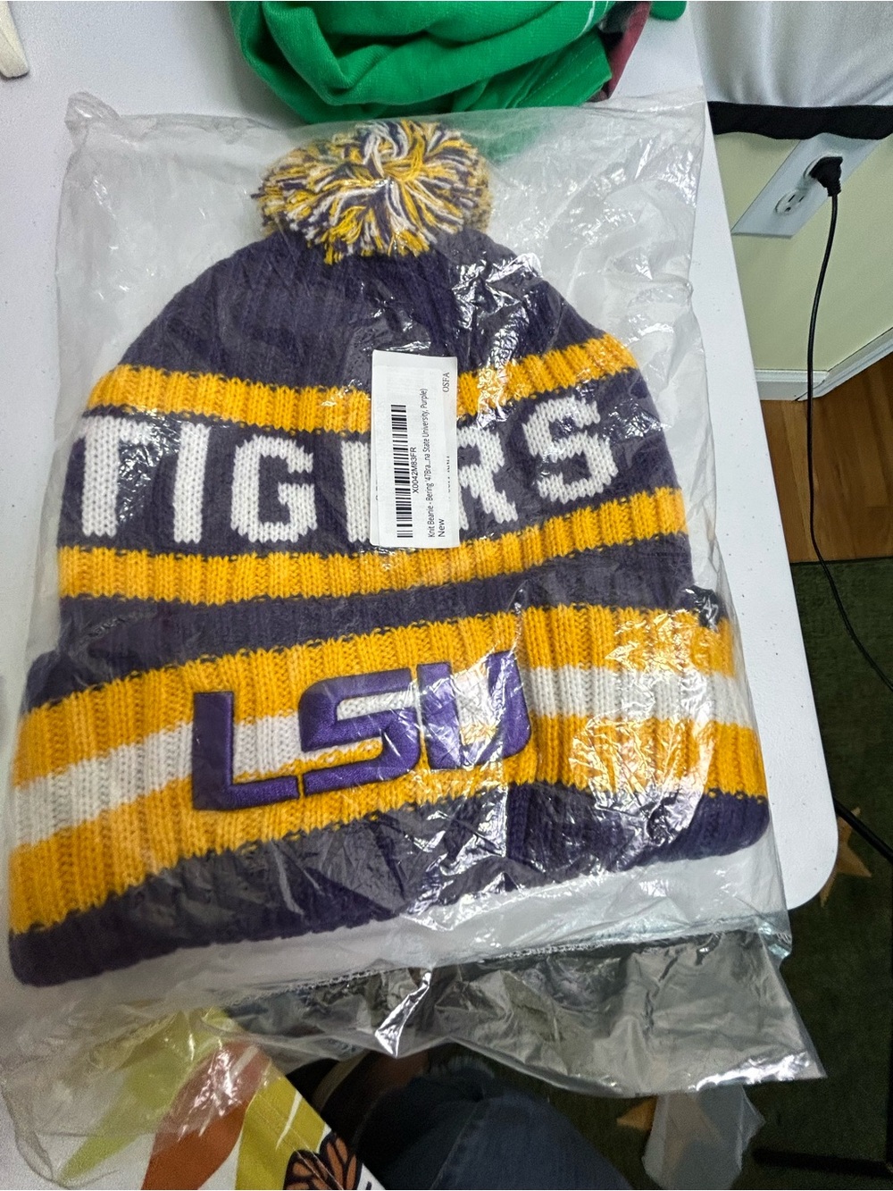 Bering ‘47 LSU Tigers Knit Beanie